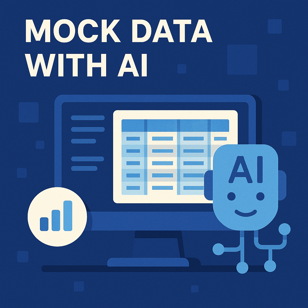 How AI Helps Generate Mock Data: Efficient and Scalable Solutions